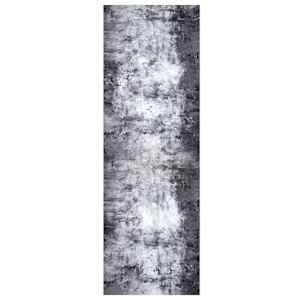 Kuchyňský koberec Šedá 180 x 60 cm samet - obrázek 2