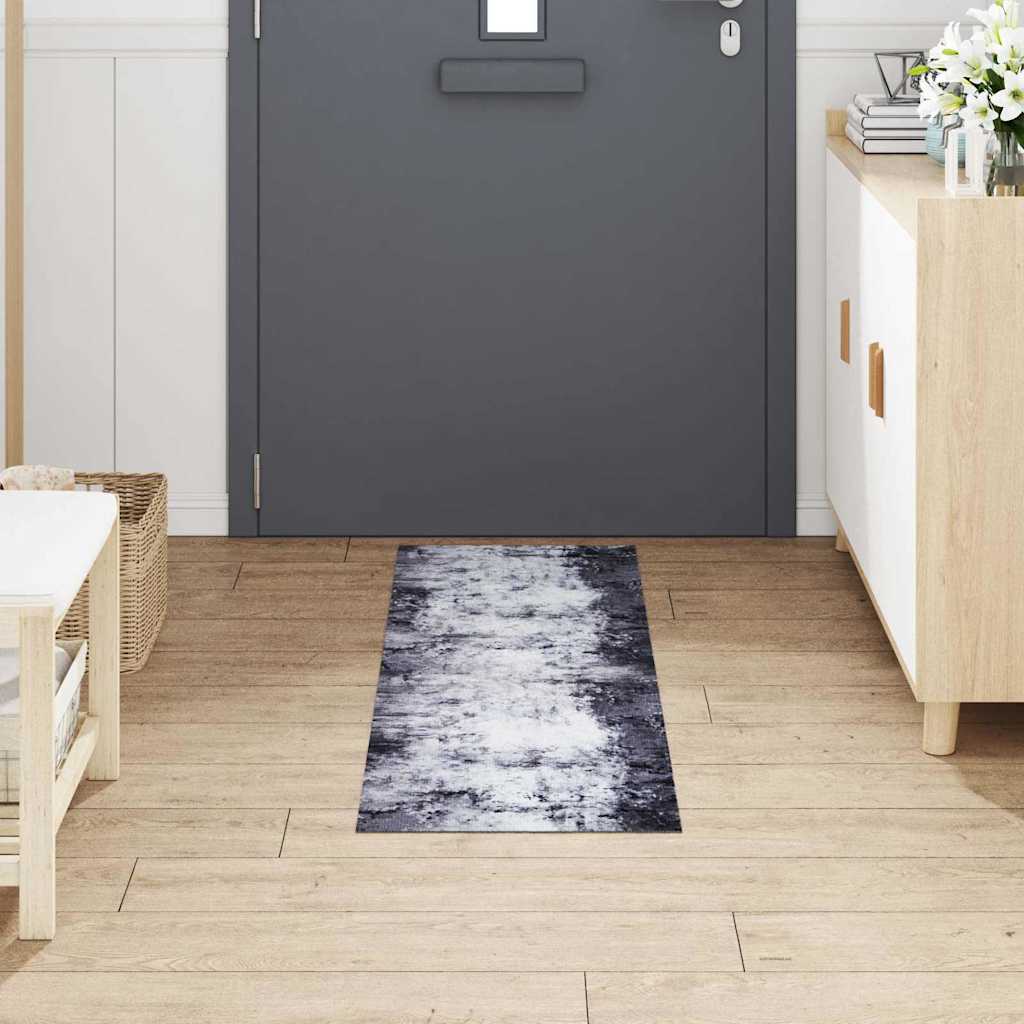 vidaXL Keuken Mat Other Ruw beton 45 x 150 cm Fluweel