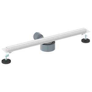 360° odtok na sprchu s slim modelem Stříbrná 60 cm - obrázek 6