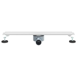 360° odtok na sprchu s slim modelem Stříbrná 60 cm - obrázek 4