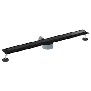 Sprchový odtok 2 v 1 s 360° sifonem Černá 90 cm - obrázek 6