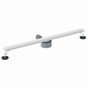 360° odtok na sprchu s slim modelem Stříbrná 80 cm - obrázek 6
