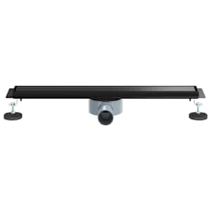 Sprchový odtok 2 v 1 s 360° sifonem Černá 60 cm - obrázek 4