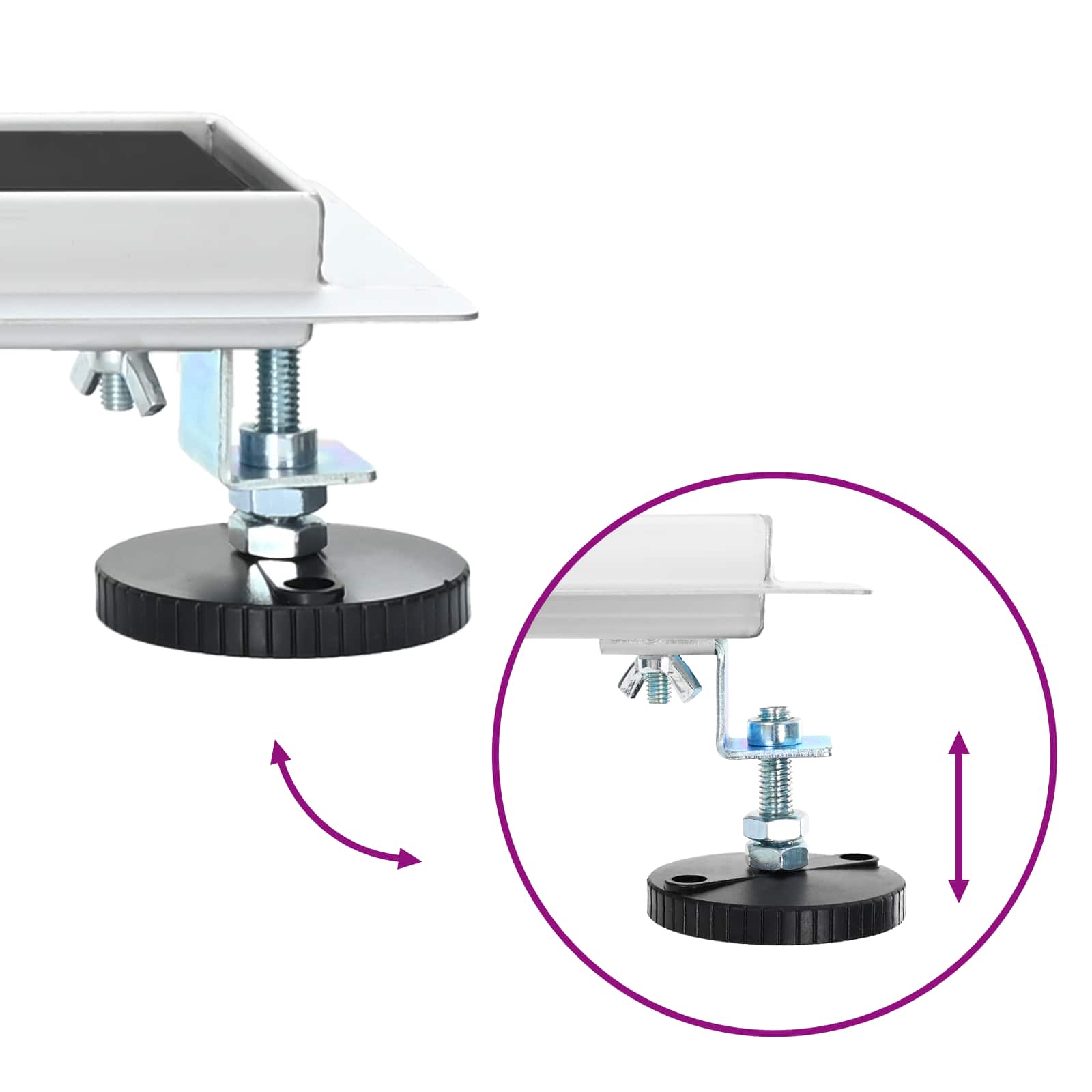Odvod za prho s stekleno zaščito Črna 100 cm - slika 11