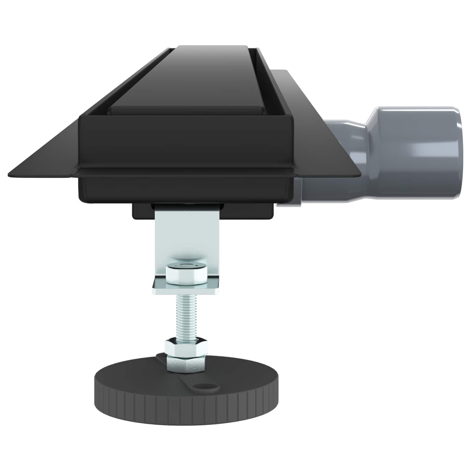 2 v 1 Odvod za prho Črna 70 cm Nerjaveče jeklo 304 - slika 5