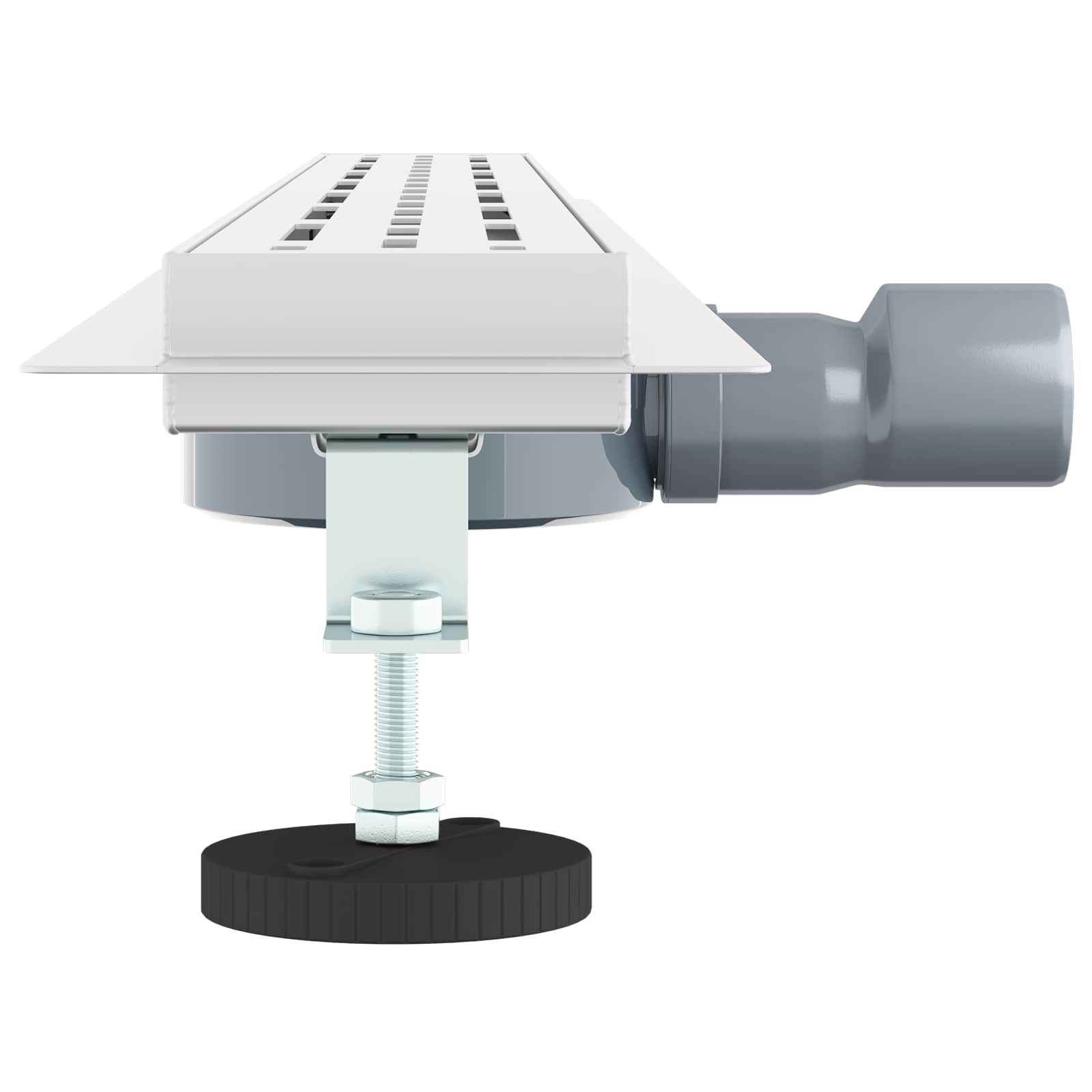 Tuš odtok Stekleni pokrov s 360° sifonom srebrna 90 cm - slika 5