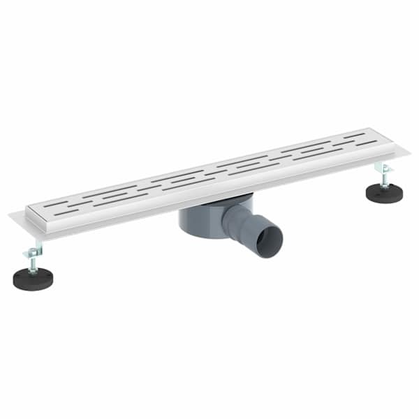vidaXL Du&scaron;ivoolik Line disainiga ja 360&deg; sifooniga H&otilde;bedane 60 cm