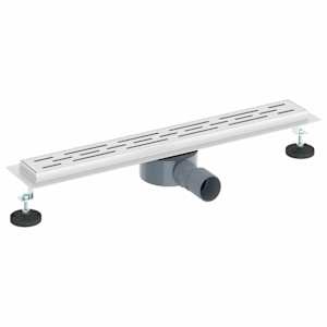 Sprchový odtok s skleněným víkem a 360° sifonem Stříbrná 60 cm - obrázek 2
