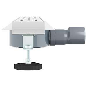 Sprchový odtok s skleněným víkem a 360° sifonem Stříbrná 60 cm - obrázek 5