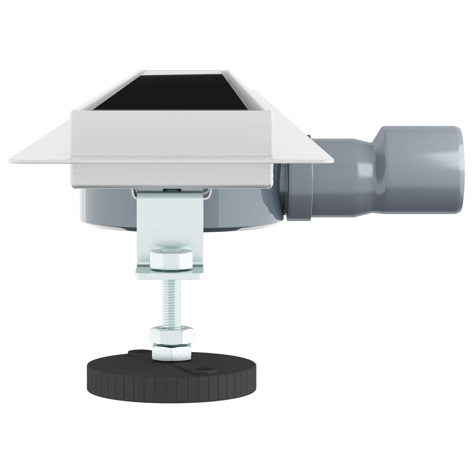 Tuš odtok Stekleni pokrov s 360° sifonom Črna 90 cm - slika 5