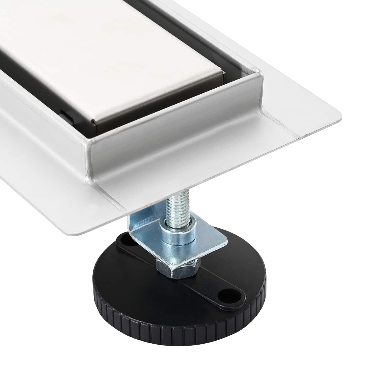 Tuš odtok 2-v-1 z 360° sifonom srebrna 90 cm - slika 8