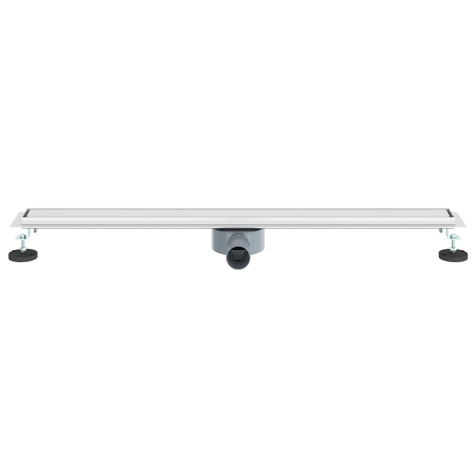 Tuš odtok 2-v-1 z 360° sifonom srebrna 90 cm - slika 4