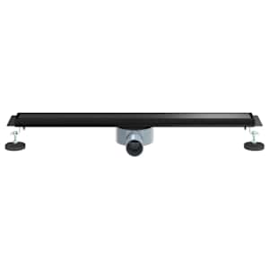 Sprchový odtok 2 v 1 s 360° sifonem Černá 70 cm - obrázek 4