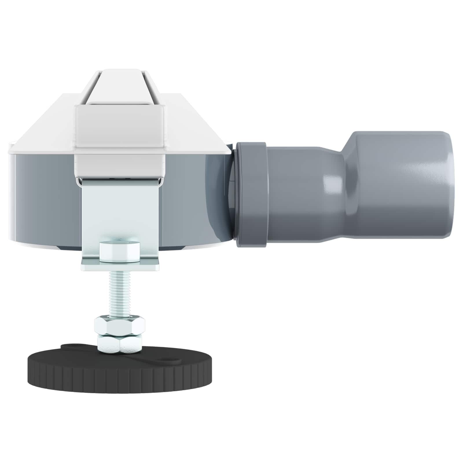 360° odtok za tuš s tankskim modelom srebrna 70 cm - slika 5