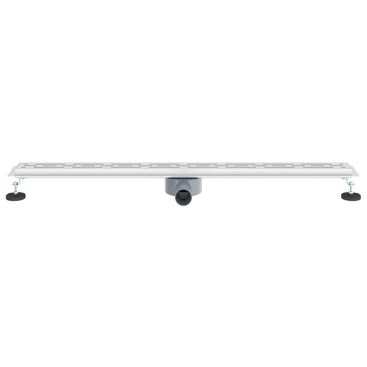 Bruseafløb Linje Design med 360° Siphon Sølv - Billede 4