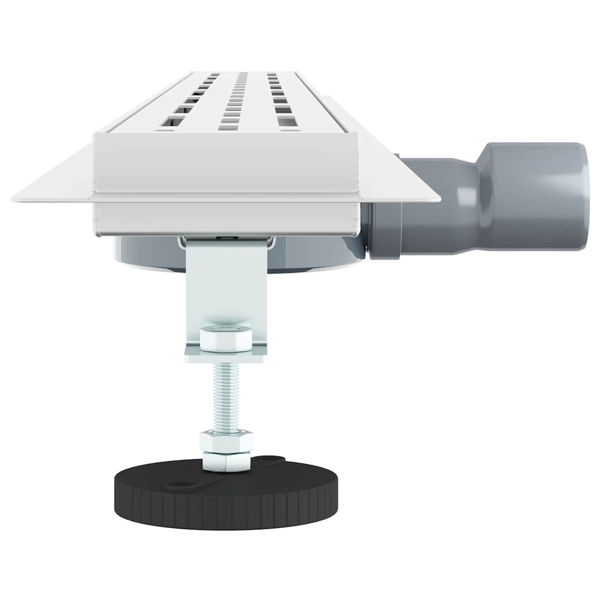Bruseafløb Linje Design med 360° Siphon Sølv - Billede 5