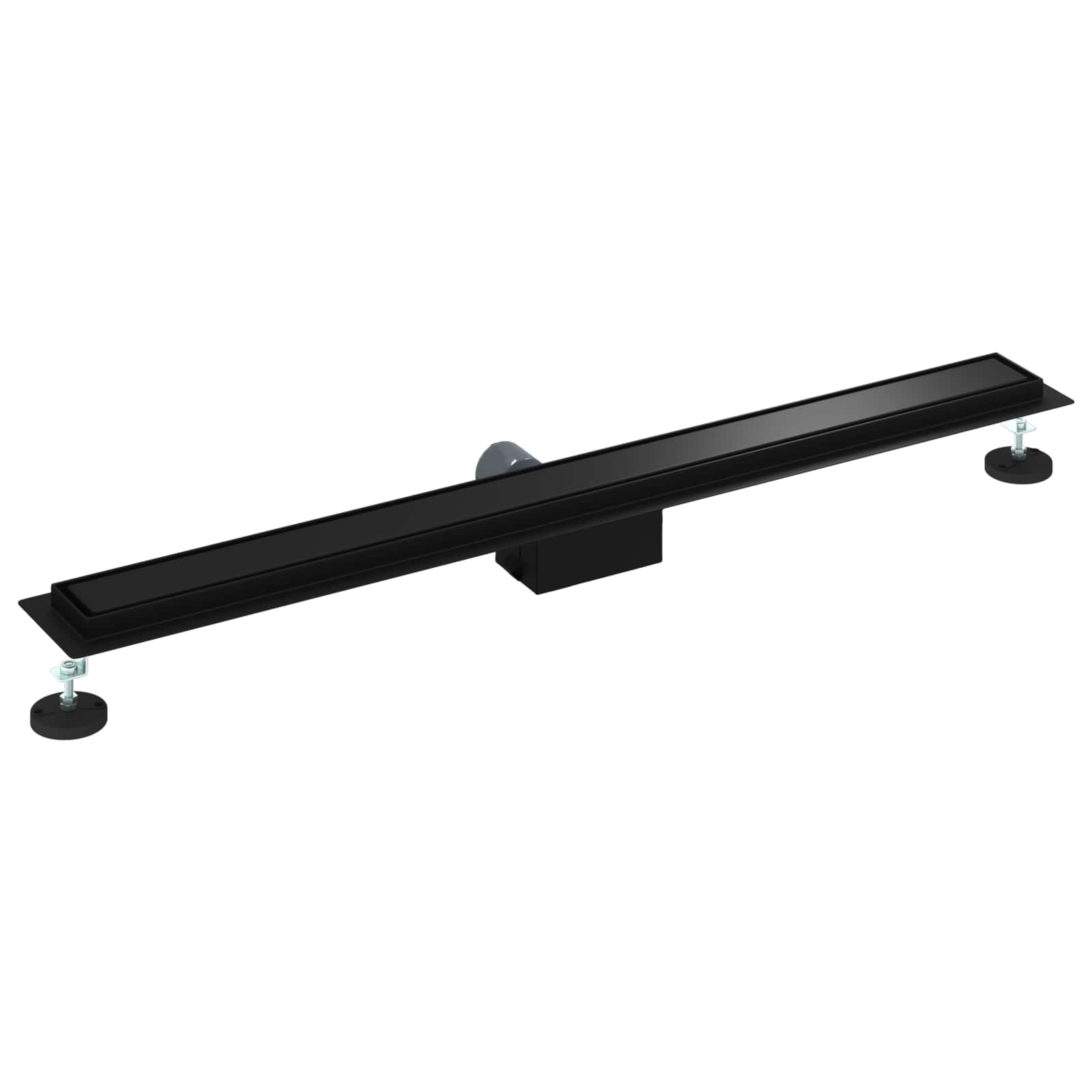 2 v 1 Odvod za prho Črna 90 cm Nerjaveče jeklo 304 - slika 6