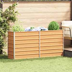 Vrtna visoka greda Svetlo rjava 160 x 40 x 45 cm