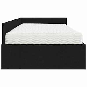 Rohový rám postele s matrací Jiný s čelo 2 pcs Zelená textil - obrázek 8