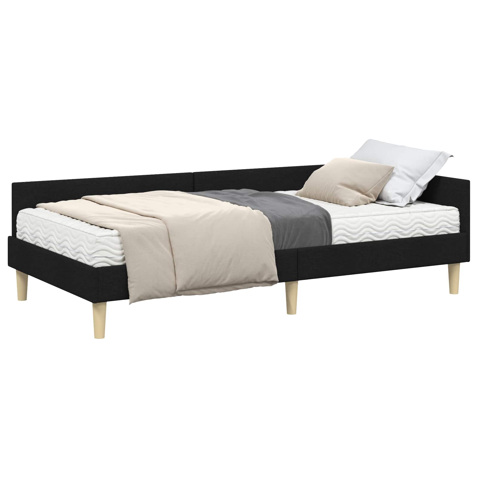 Nurgavoodi raam koos madratsiga peaga 2 pcs Roheline kangas 117 Kõik vajalik sinu aeda ja koju! Nurgavoodi raam koos madratsiga peaga 2 pcs Roheline kangas - Image 2