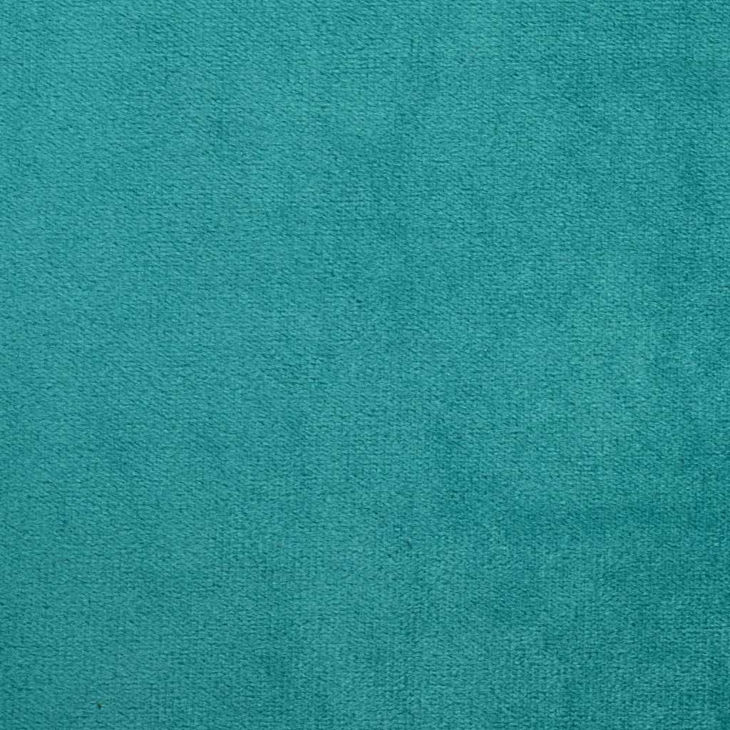 Stūra gultas rāmis ar matrači 2 pcs Tirkīzzila Samts