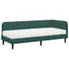vidaXL Nurgavoodi raam Tume rohelise 80 x 200 cm Samet