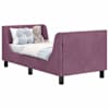 vidaXL Kuni 3-aastase voodi raam koos peatoega Lilla 70 x 140 cm Samet