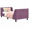 vidaXL Laste voodiraam peatoega peaga Lilla 80 x 160 cm Samet