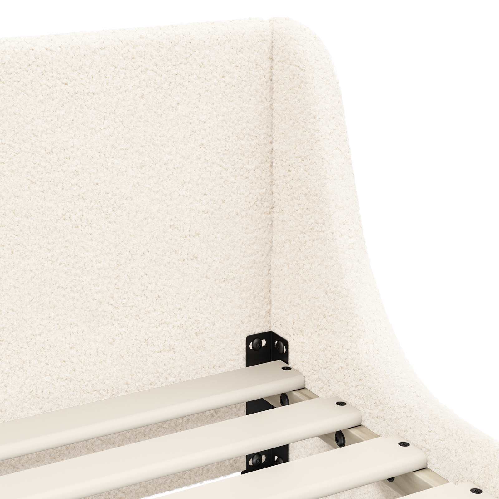 Laste voodiraam peatoega peaga cream 80 x 200 cm Lammaste riie 7 Kõik vajalik sinu aeda ja koju! Laste voodiraam peatoega peaga cream 80 x 200 cm Lammaste riie - Image 7