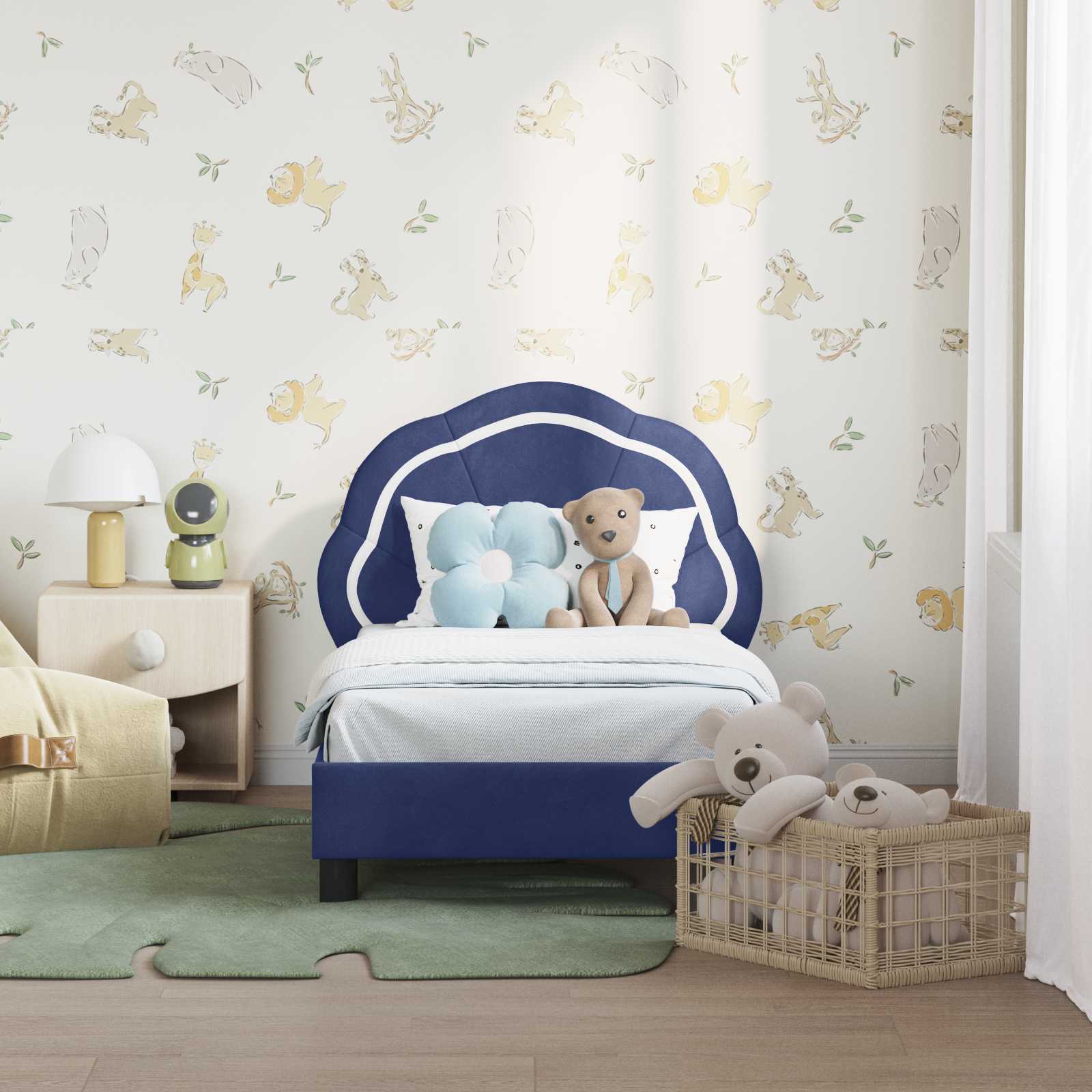 Kuni 3-aastase voodi raam koos peatoega peaga Politsei sinine 3 Kõik vajalik sinu aeda ja koju! Kuni 3-aastase voodi raam koos peatoega peaga Politsei sinine - Image 3