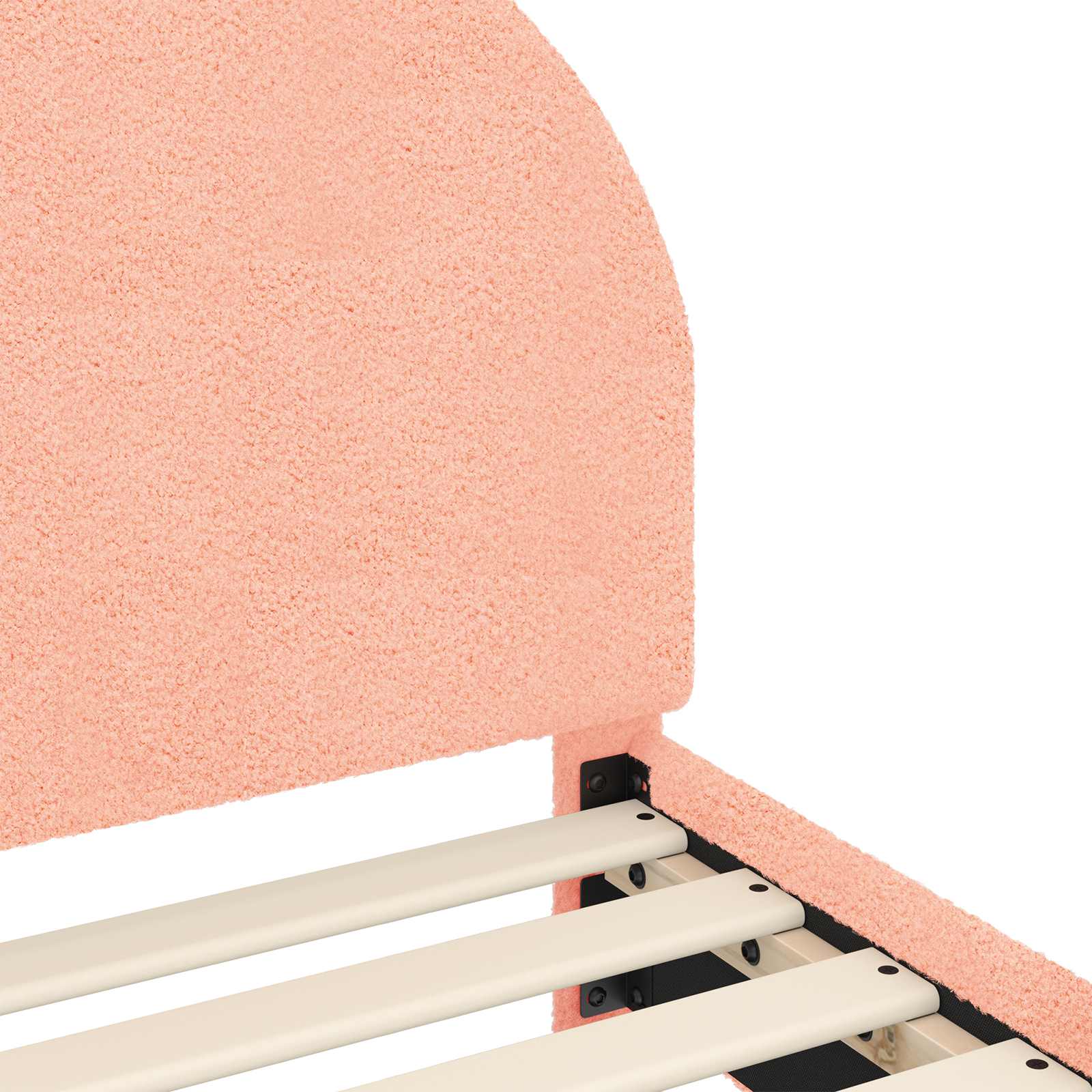 Laste voodiraam peatoega peaga Roosa 80 x 160 cm Lammaste riie 8 Kõik vajalik sinu aeda ja koju! Laste voodiraam peatoega peaga Roosa 80 x 160 cm Lammaste riie - Image 8