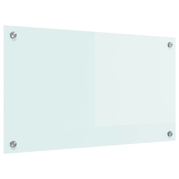 vidaXL K&ouml;&ouml;giseina paneel Piim 70 x 40 cm karastatud klaas