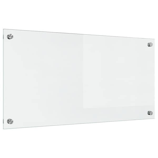 vidaXL K&ouml;&ouml;giseina paneel L&auml;bipaistev 80 x 40 cm karastatud klaas