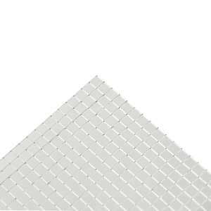 Zrcadlová mozaiková dlaždice 3 pcs Stříbrná 30 x 30 cm Sklo - obrázek 7