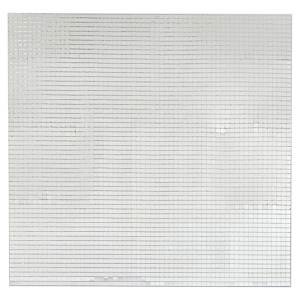 Zrcadlová mozaiková dlaždice 3 pcs Stříbrná 30 x 30 cm Sklo - obrázek 5