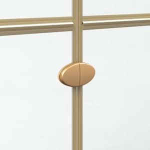 Světlá sprchová stěna Zlatá 70 x 6,5 x 190 cm - obrázek 9