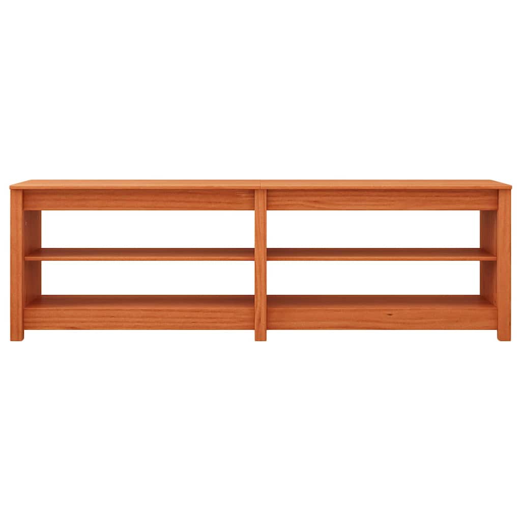 Banco Zapatero Madera Maciza de Pino Entrada Pasillo Salón Multicolor vidaXL - Imagen 26 de 54