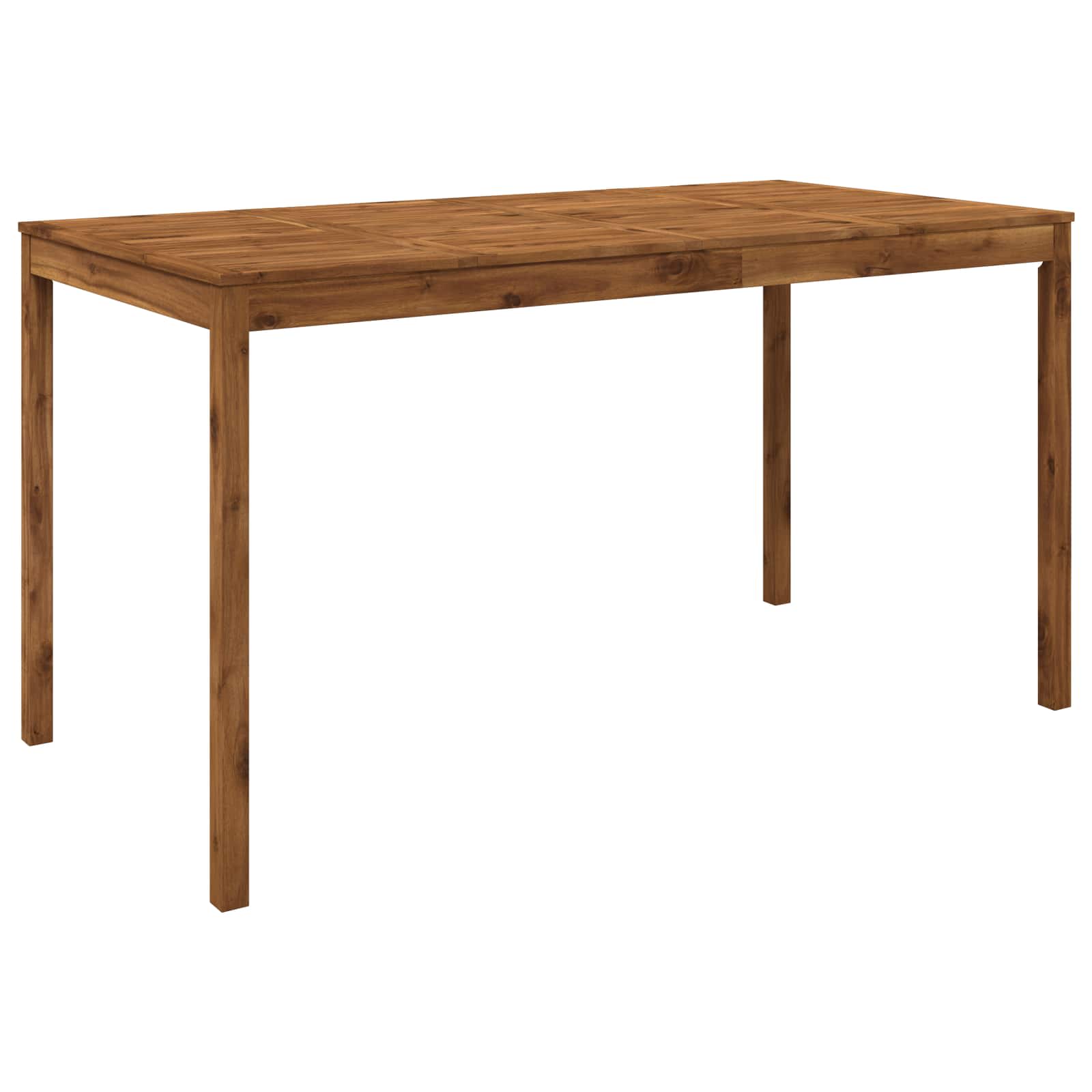 Tuinbar Tafel Naturel 196 x 100 x 105 cm Massief Acaciahout image 2