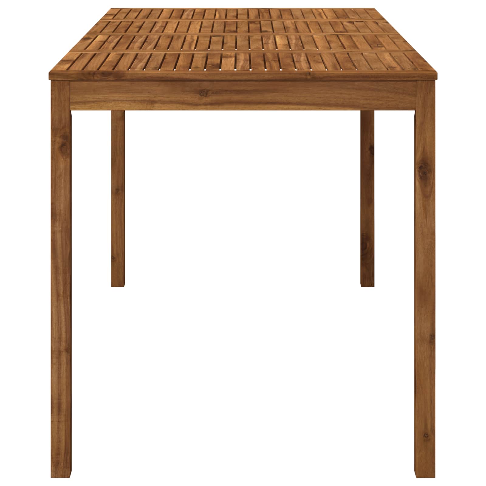 Tuinbar Tafel Naturel 196 x 100 x 105 cm Massief Acaciahout image 4