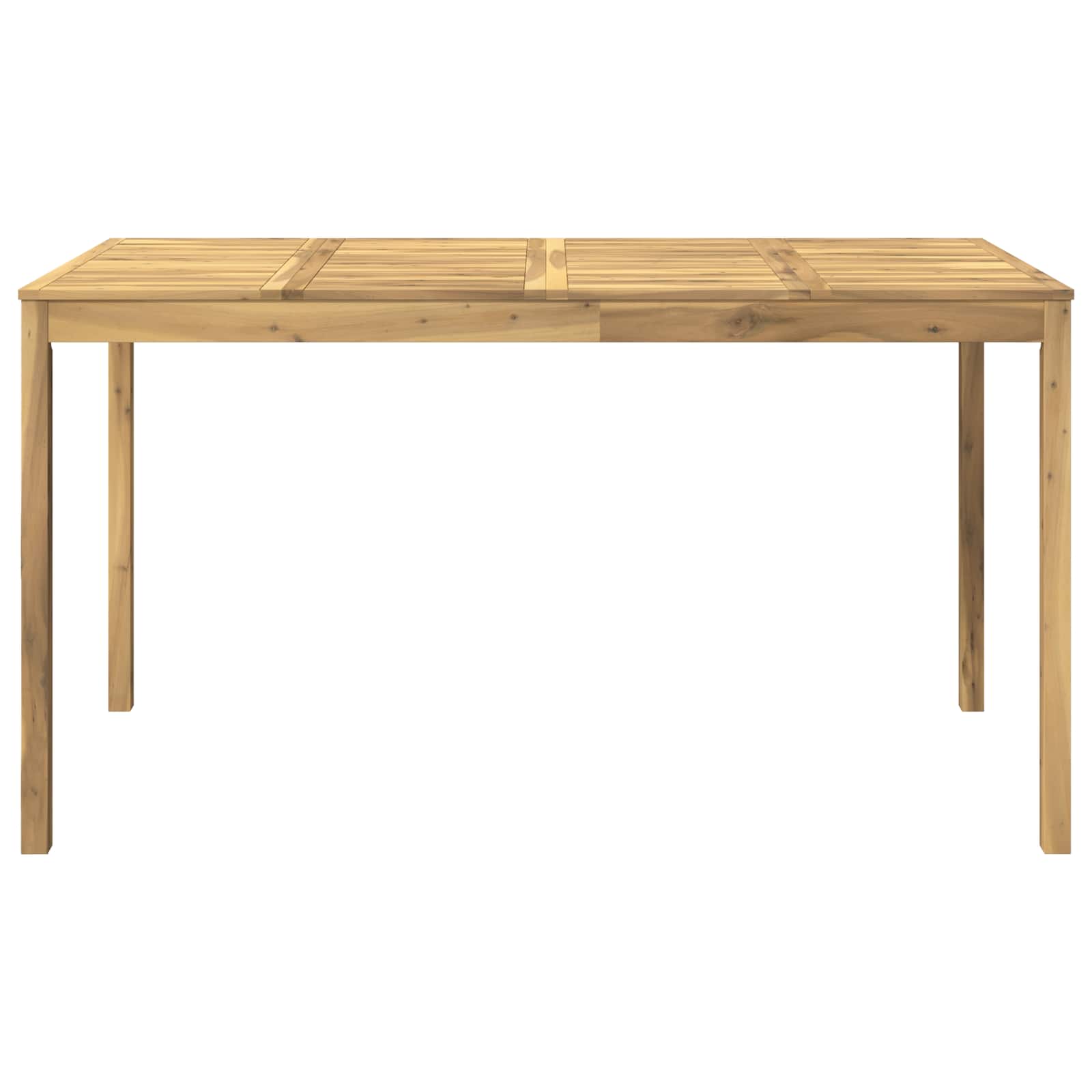 Tuinbar Tafel Wit 196 x 100 x 105 cm Massief Acaciahout image 3
