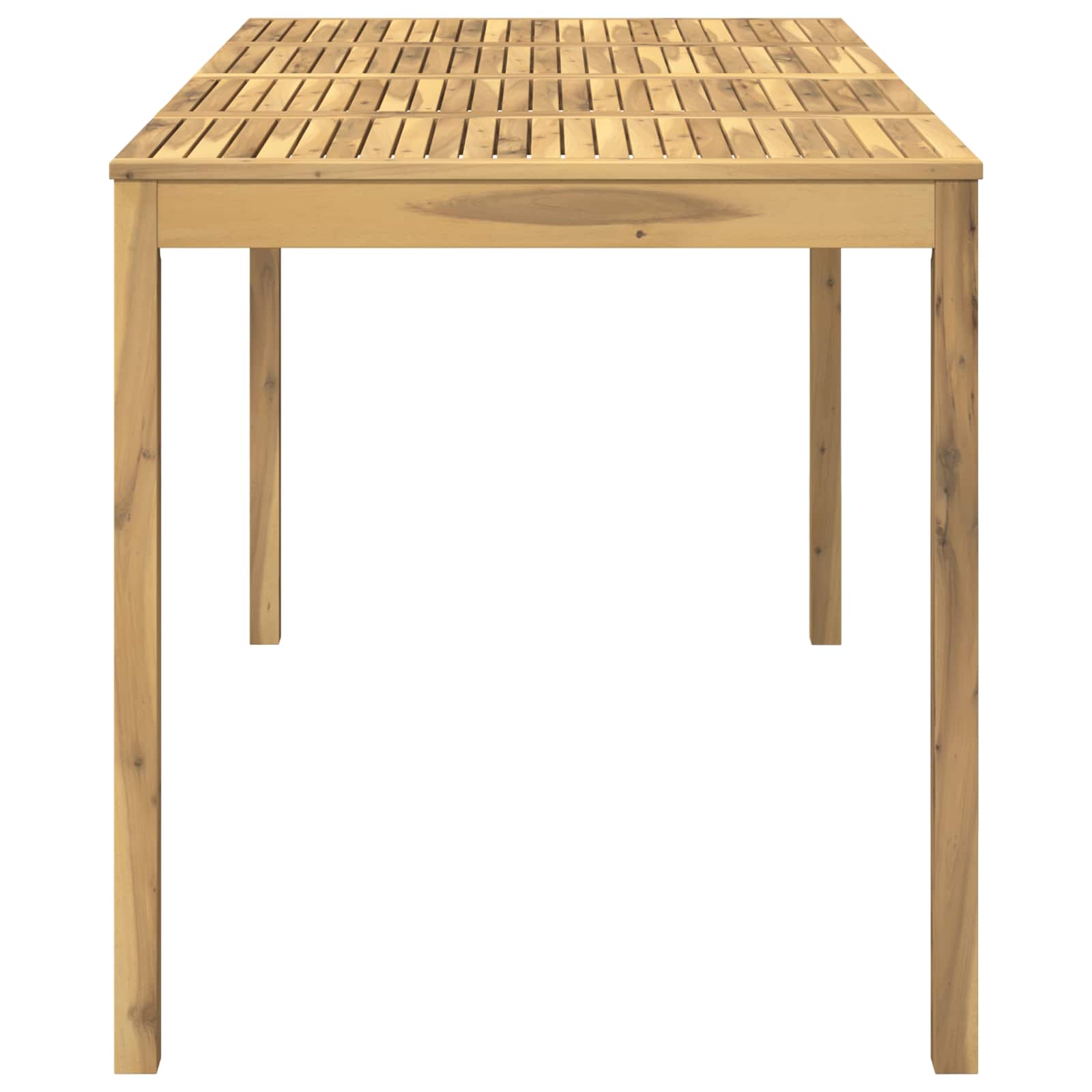 Tuinbar Tafel Wit 196 x 100 x 105 cm Massief Acaciahout image 4
