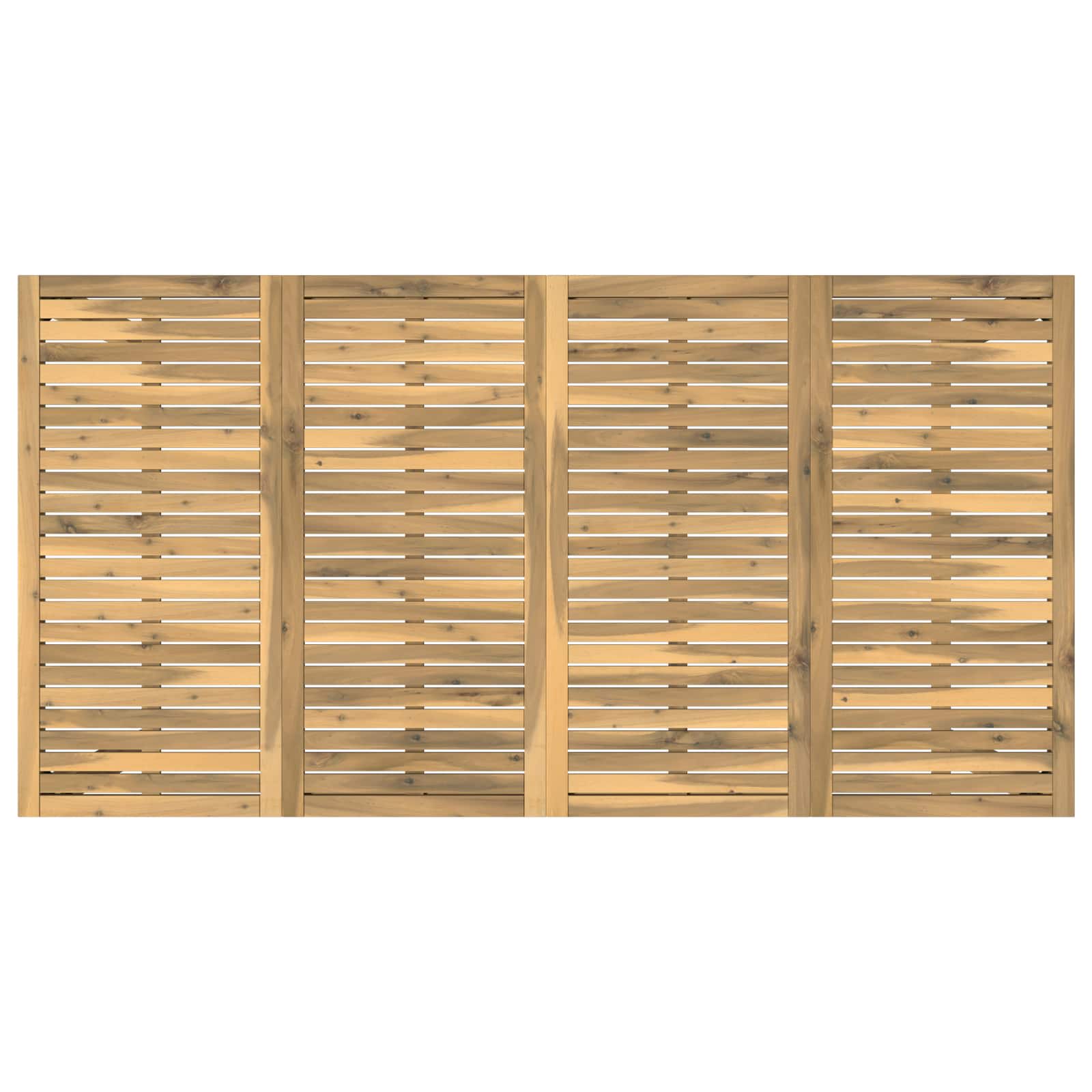 Tuinbar Tafel Wit 196 x 100 x 105 cm Massief Acaciahout image 5