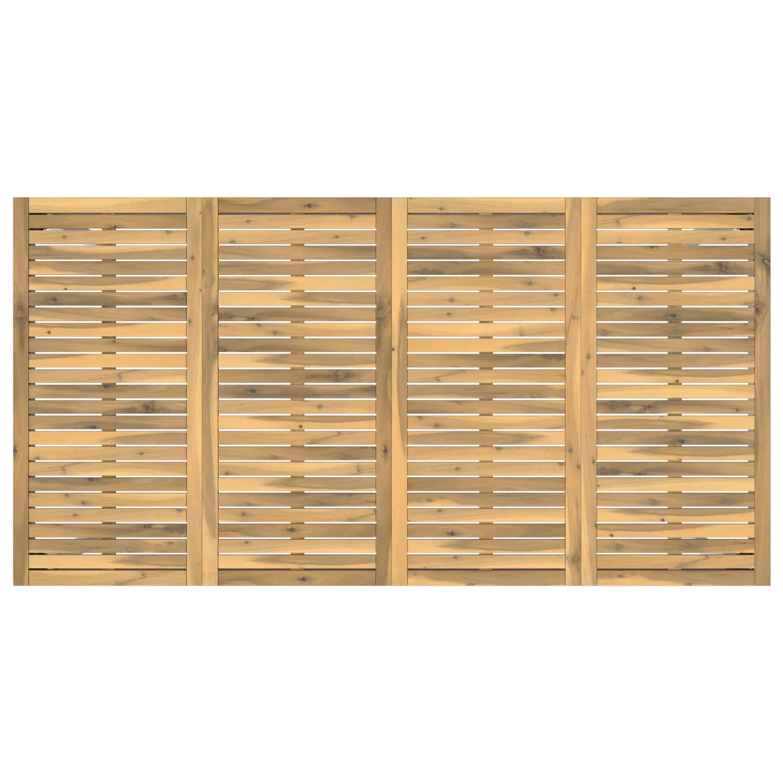 Tuinbar Tafel Wit 196 x 100,5 x 105 cm Massief Acaciahout image 5