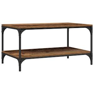 Konferenční stolek Staré dřevo 80 x 50 x 40 cm kompozitní dřevo - obrázek 2