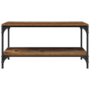 Konferenční stolek Staré dřevo 80 x 50 x 40 cm kompozitní dřevo - obrázek 5