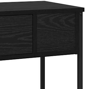 Konzolový stolek Černý dub 100 x 34.5 x 75 cm Kompozitní dřevo - obrázek 10