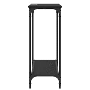 Konzolový stolek Černý dub 101 x 30.5 x 75 cm Kompozitní dřevo - obrázek 6