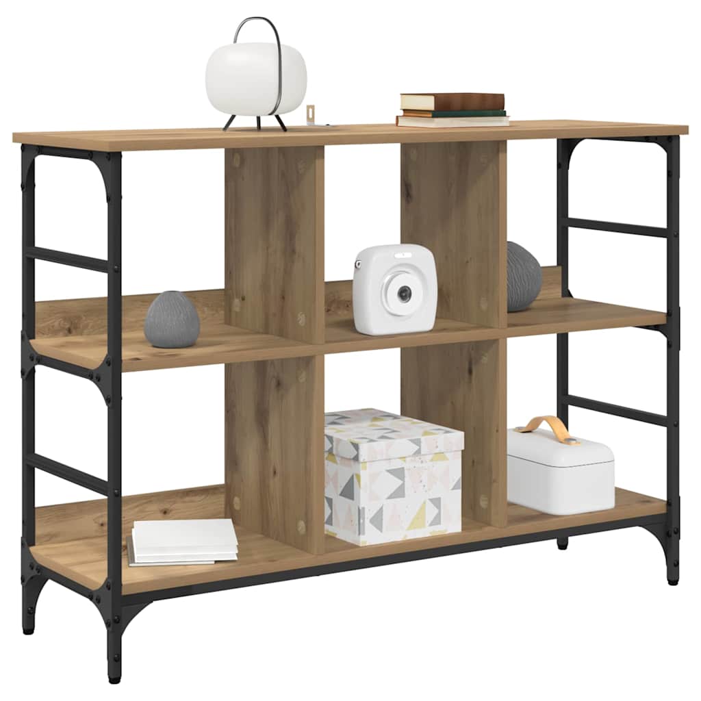 vidaXL Dressoir met opslag Bruin 102 x 32 x 73.5 cm Bewerkt hout