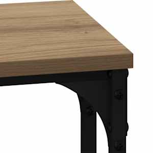 Vnořený konferenční stůl 3 pcs dub artisan Kompozitní dřevo - obrázek 10