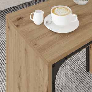 Konferenční stolek 3 pcs Artisanový dub Kompozitní dřevo - obrázek 4